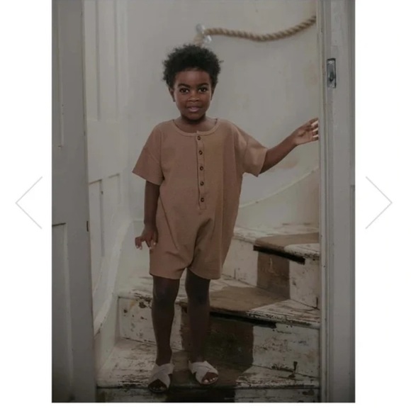 the simple folk Other - The Simple Folk The Explorer Playsuit in Olive